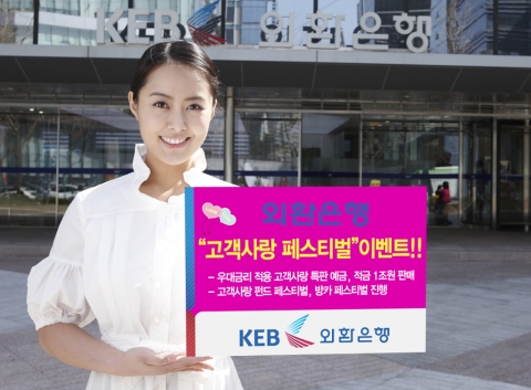 외환은행, ‘고객사랑페스티벌’ 이벤트 진행