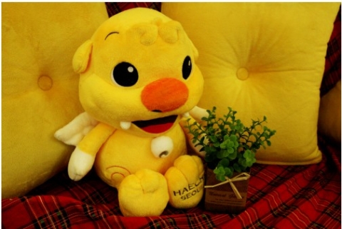 블로그 포스팅 선정 블로거에게 증정되는 ‘해치인형’