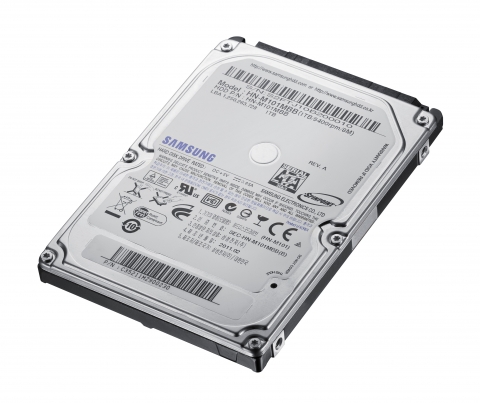 Samsung Electronics Unveils Terabyte Hard Drive for Notebooks