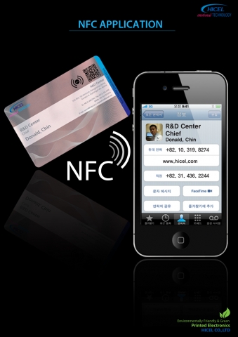 World's first mass production type NFC name card launched