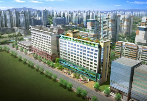 광교 푸르지오시티 오피스텔 조감도