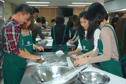 제과제빵 1일 체험이벤트 기념 사진 2.