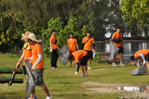동명대 학생들의 사이판 봉사3