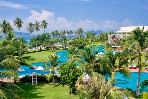 소피텔 리조트 전경