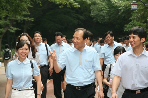 이재우 신한카드 사장, 상반기 마무리하며 직원들과 소통의 시간 가져