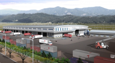 대한통운BND 2단계 물류센터 전경 이미지