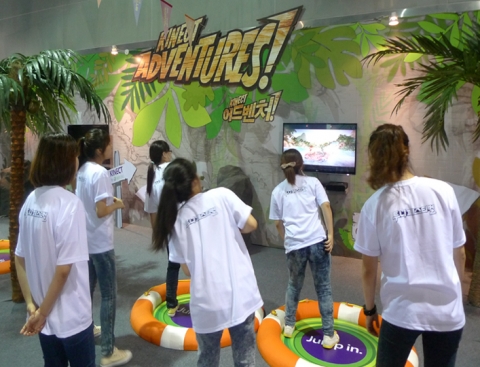 한국마이크로소프트의 대규모 키넥트 체험존, 색다른 피서지로 등극