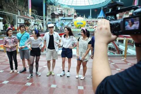 롯데월드, 태국의 원빈 ‘마리오’ 방문