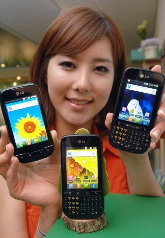 LG전자, 글로벌 보급형 스마트폰 ‘옵티머스 프로’ · ‘옵티머스 네트’ 2종 출시