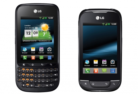 LG전자, 글로벌 보급형 스마트폰 ‘옵티머스 프로’ · ‘옵티머스 네트’ 2종 출시