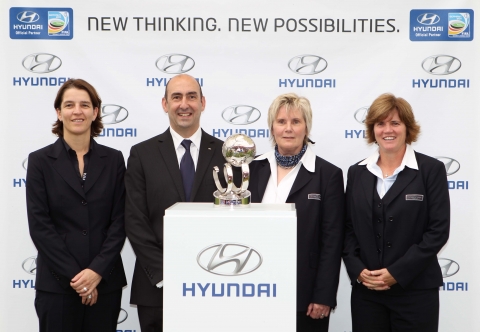 현대자동차가 ‘2011 FIFA 독일 여자 월드컵’ 최우수 신인 선수에게 주어지는 ‘현대 베스트 영 플레이어 어워드(Hyundai Best Young Player Award)’의 