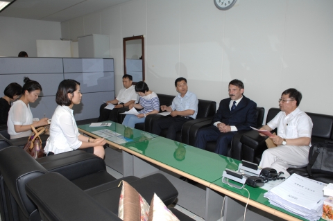 Michael G. Gavrilov 국제천문올림피아드 의장, 광주 방문