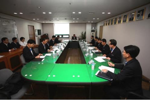 주성영 한나라당 市당 위원장, 대구소방안전본부 방문