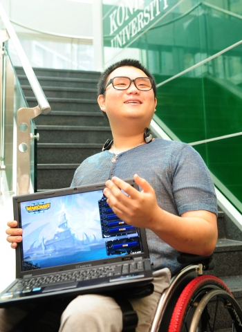 첫 장애인 e스포츠 심판 고석찬 씨