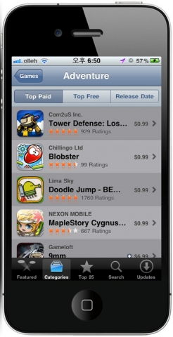 'Tower Defense: Lost Earth' 미국 앱스토어 Adventure 장르 1위