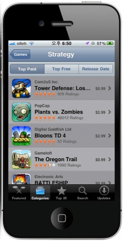 &#039;Tower Defense: Lost Earth&#039; 미국 앱스토어 Strategy 장르 1위