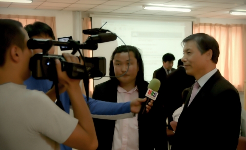 &lt;몽골 UBS방송사 인터뷰 #2 : 한국정보통신자격협회 한복수 이사장&gt;