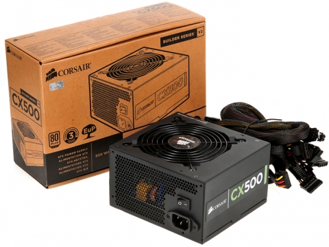 CORSAIR PSU CX 시리즈 제품 사진