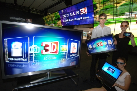 LG Showcases Complete 3D Ecosystem At IFA 2011