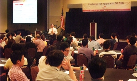 정철길 SK C&C 사장, 미국서 한인 유학생 대상 채용 특강 펼쳐