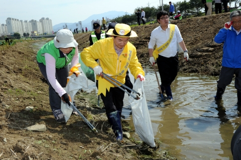 광주시, ‘주암댐 원수 광주천 공급 기공식’ 등 환경행사 열려