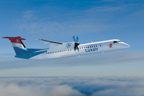 Images of Luxair Q400 NextGen aircraft