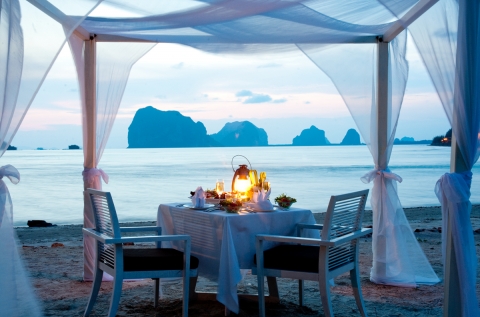 크라비아난타라 비치레스토랑