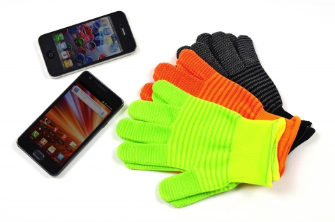 블랙, 형광그린 스트라이프, 형광오렌지 스트라이프 총 3종 10손가락 모두 멀티터치 가능한 착용감과 편의성 강화(완전터치기능)