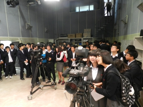 29일 대천중학교의 동명대학교 진로체험장면2