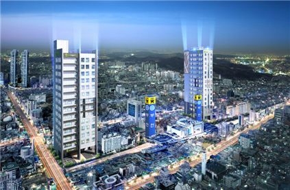 부천역 에코스마트 1차, 2차 조감도