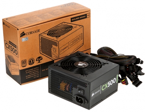 CORSAIR CX500 제품 이미지