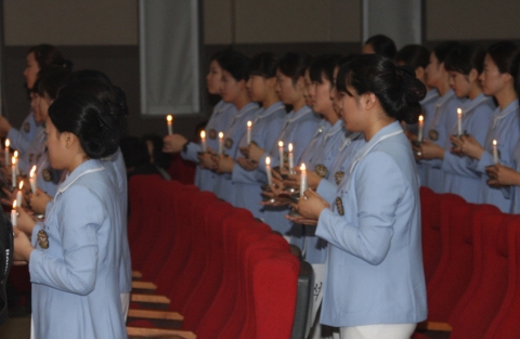 군산대학교, 제 1회 나이팅게일 선서식 개최