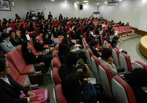 동명대학교 12일 6,496명 면접 장면1