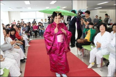 2010년도 실버패션쇼 전경