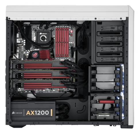 500R 화이트 내부 조립 사진