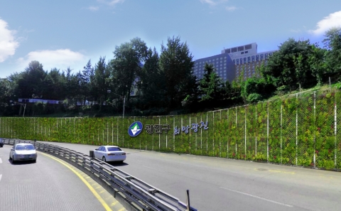 현장의 시공 조감도 사진 입니다.