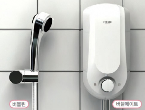 마이크로버블샤워기 및 버블린