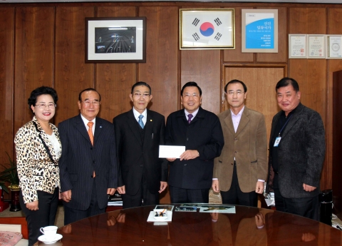 국악협회 영광군지부, 불우이웃돕기 성금 200만원 쾌척