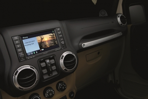 크라이슬러, 2012년형 랭글러 언리미티드 루비콘 내관