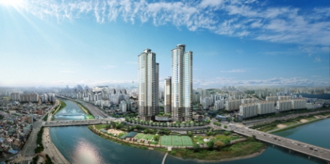 대구 침산동 강변 일성트루엘 조감도