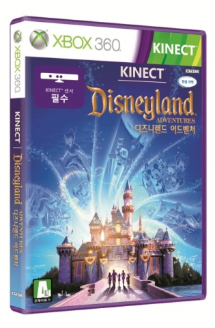한국마이크로소프트 '키넥트 디즈니랜드 어드벤처' 박스 이미지