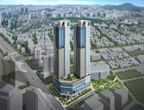 용산 KCC웰츠타워 조감도3