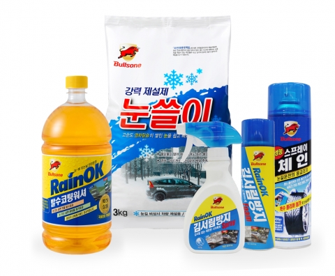 불스원 겨울철 차량관리 제품모음