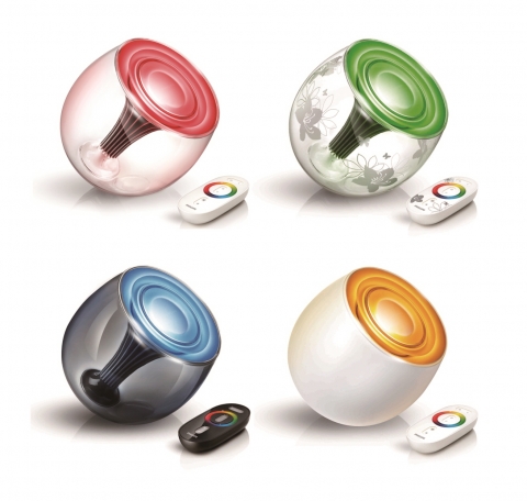 헬스앤웰빙 부문의 선도기업 필립스전자는 크리스마스 시즌을 맞이하여 다양한 색상의 빛으로 실내공간을 분위기 있게 바꿔주는 LED조명  ‘리빙컬러스’를 출시한다고 5일 밝혔다.