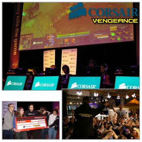 커세어배 DOTA2 토너먼트 경기 사진