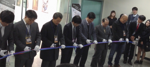 동명대학교 영상애니메이션학과 5회 졸업작품 전시회 장면1