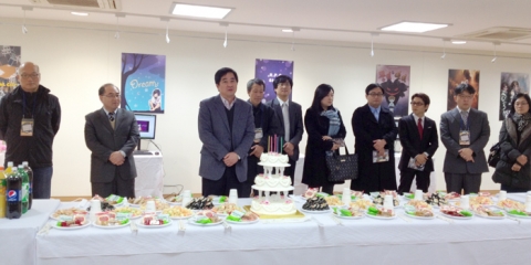 동명대학교 영상애니메이션학과 5회 졸업작품 전시회 장면3