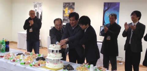 동명대학교 영상애니메이션학과 5회 졸업작품 전시회 장면4