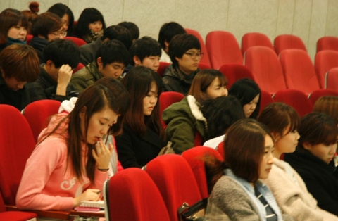 동명대학교의 교수와 함께하는 학습프로그램 BUP&CUP장면1