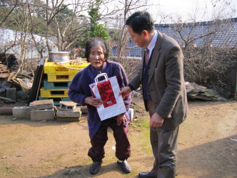 영광군 군서면, 고구마판매 수익금 내복마련 어려운 이웃에 전달